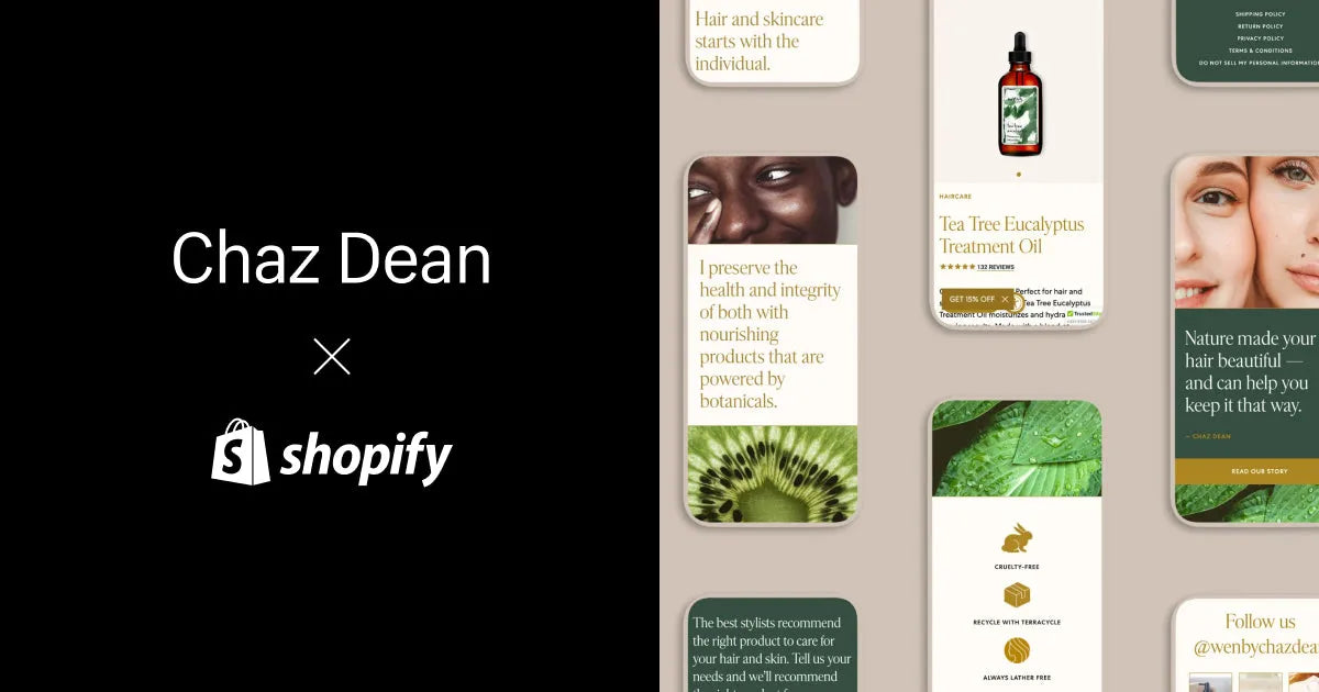 Chaz Dean's Transformation: How a Haircare Brand Boosted Sales by Unifying Their Online Presence on Shopify