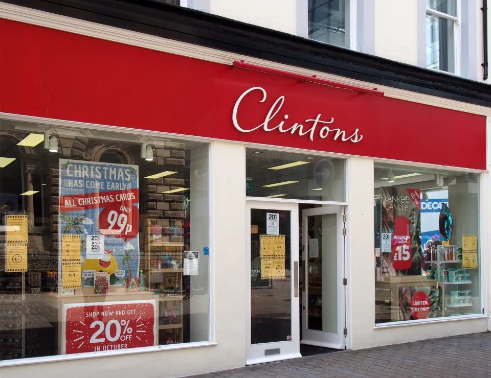 Clintons Cards Faces Closure Amid Ongoing High Street Struggles