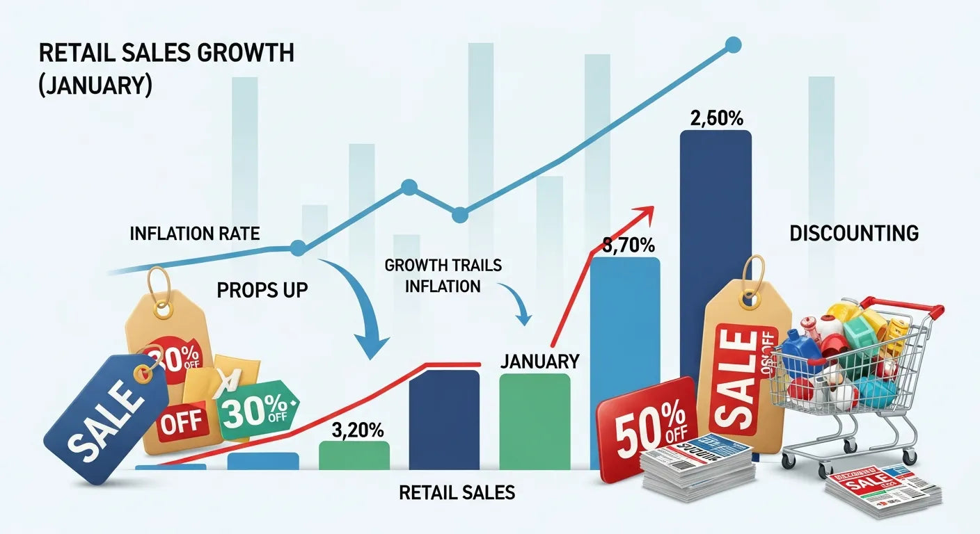 January Retail Sales: A Mixed Bag of Results Amid Rising Inflation