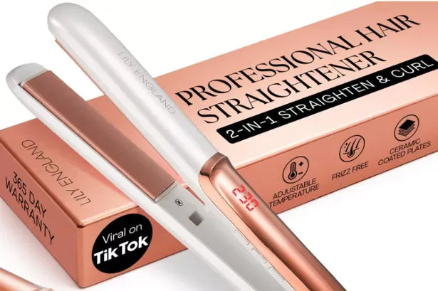 Discover the Affordable Hair Straighteners That Are Winning Over Shoppers: Lily England's Professional Hair Straighteners