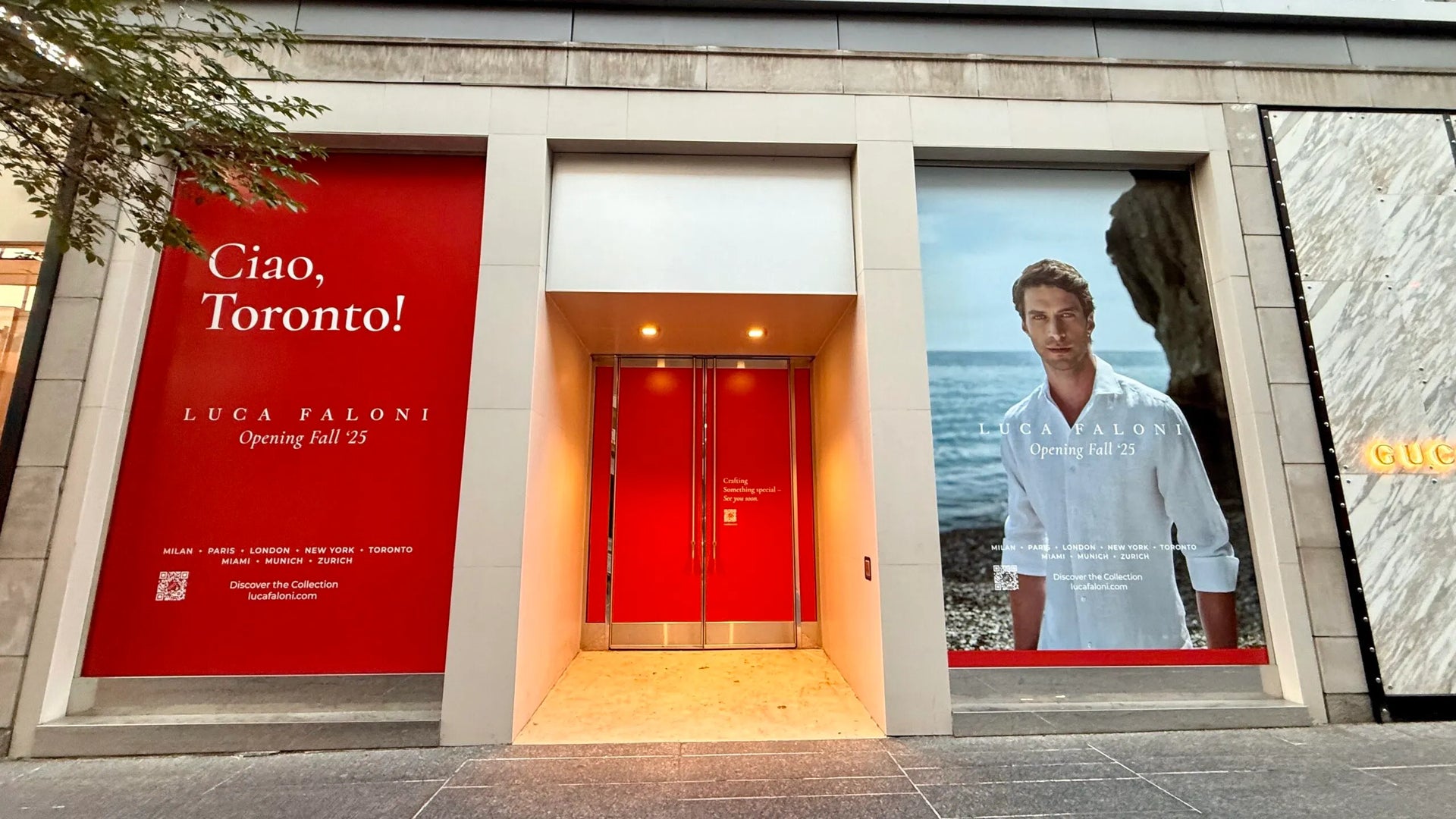 Luca Faloni to Open First Canadian Storefront in Toronto's Luxury District