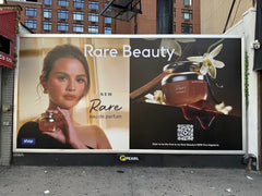 Rare Beauty Revolutionizes Fragrance Marketing with Interactive Scratch-and-Sniff Billboards