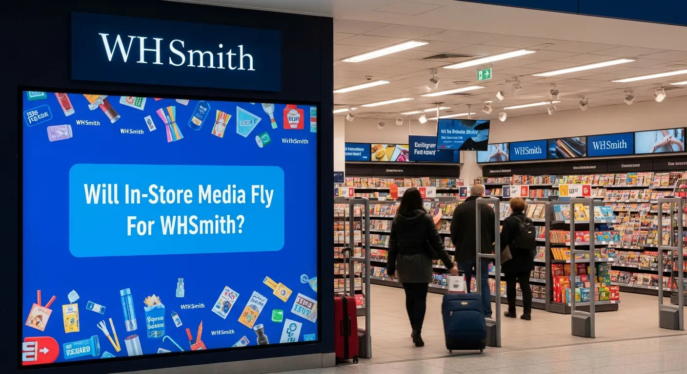 WHSmith Partners with ISM to Transform Airport Retail Advertising