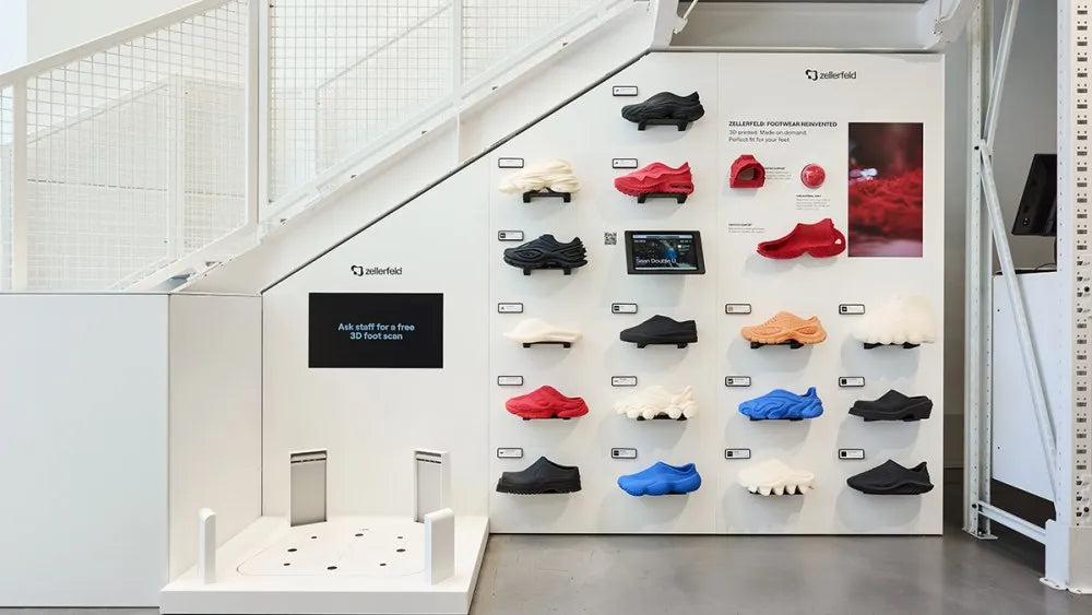 Zellerfeld and Solebox Revolutionize Footwear Shopping with 3D Printing Experience