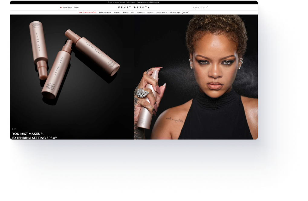 Fenty Beauty challenge