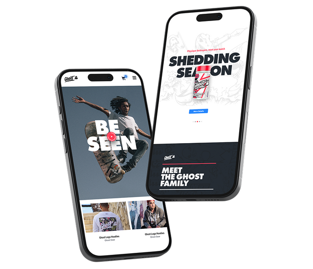 Ghost Lifestyle performance dashboard